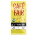 Café Fair Organic Decaf French Roast, Ground Coffee, Fair Trade