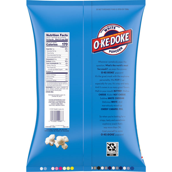 O-Ke-Doke  White Popcorn