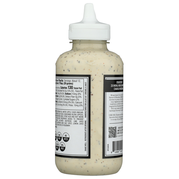 Lillie's Q Ivory Barbecue Sauce