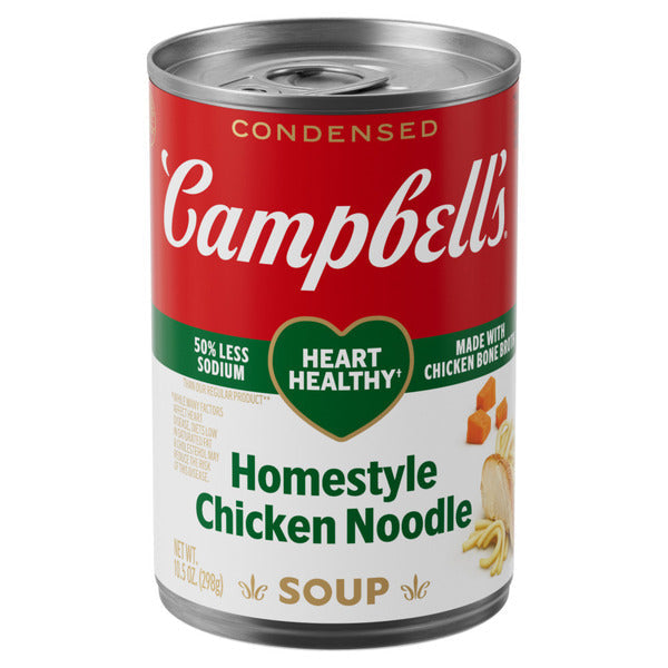 Campbell's Heart Healthy Homestyle Chicken Noodle Soup