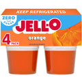 Jell-O Orange Sugar Free Refrigerated Gelatin