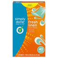 Simply Done Fresh Linen Dryer Sheets️