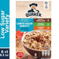 Quaker Instant Oatmeal, Lower Sugar Variety - Pack️