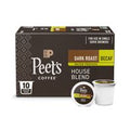 Peet's Coffee Decaf House Blend, Dark Roast Single...
️