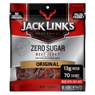 Jack Link's Beef Jerky, Zero Sugar, Original, Meat...
️