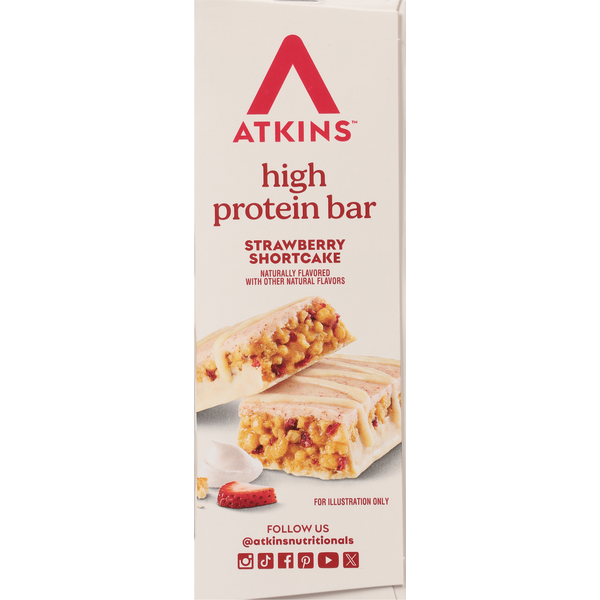 Atkins Strawberry Shortcake High Protein Bar