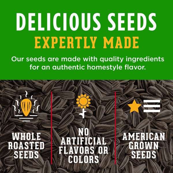 DAVID Reduced Sodium Salted and Roasted Jumbo Sunflower Seeds Keto Friendly Snack
