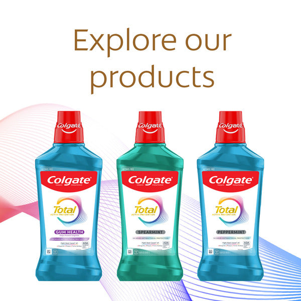 Colgate Alcohol Free Mouthwash, Antibacterial, Spearmint