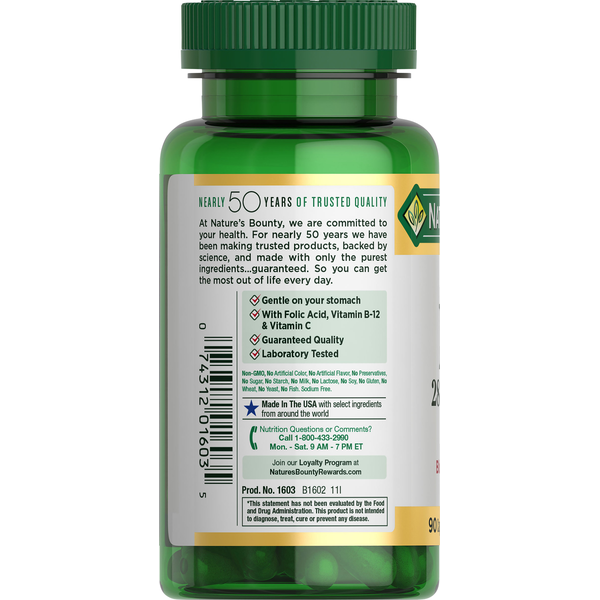 Nature's Bounty Gentle Iron