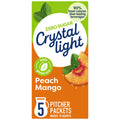 Crystal Light Peach Mango Green Tea Naturally Flavored Powdered Drink Mix