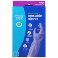 Simply Done Large Latex-Free Household Gloves