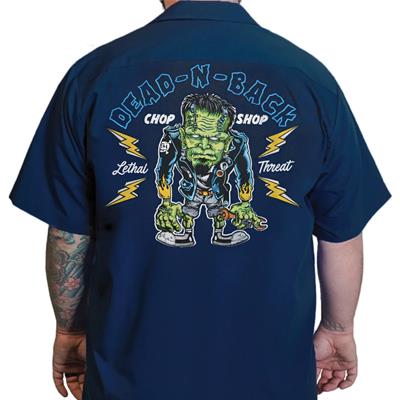DEAD N BACK EMBR WORKSHIRT 3X