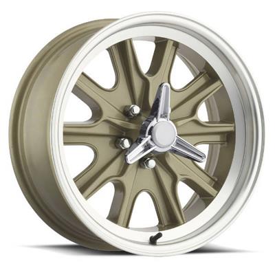 Legendary Wheels HB45 Gold Haze Machined Wheels - LW9070754F