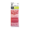 M-Pets Rose Scented Dog Waste Bags Leak-Proof 8 Rolls x 15 Bags