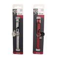 M-Pets Glitter Cat Collar with Bell Grey-Red 30cm