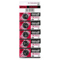 Maxell CR2032 Lithium 3V Coin Cell Batteries 5-Pack