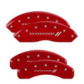CALIPER COVERS RED SET