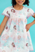 SALE Mermaid Fairytale Pom Pom Dress