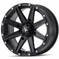 WHEEL ALUM MATTE BLACK 14X7