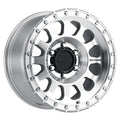 WHEEL  17X9  MACHINED/CLEAR CO