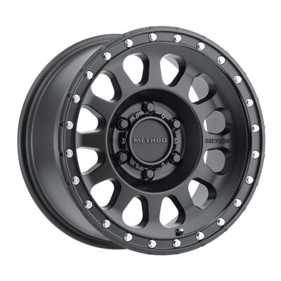 WHEEL  17X9  MATTE BLACK