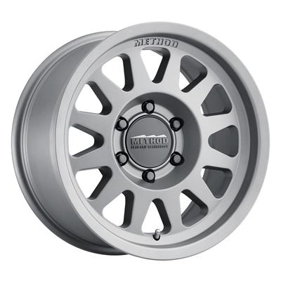 WHEEL 17X8.5 MATTE TITANIUM