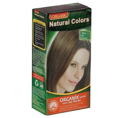 Natural Colors Organic Hair Dye 8CA Light Caramel