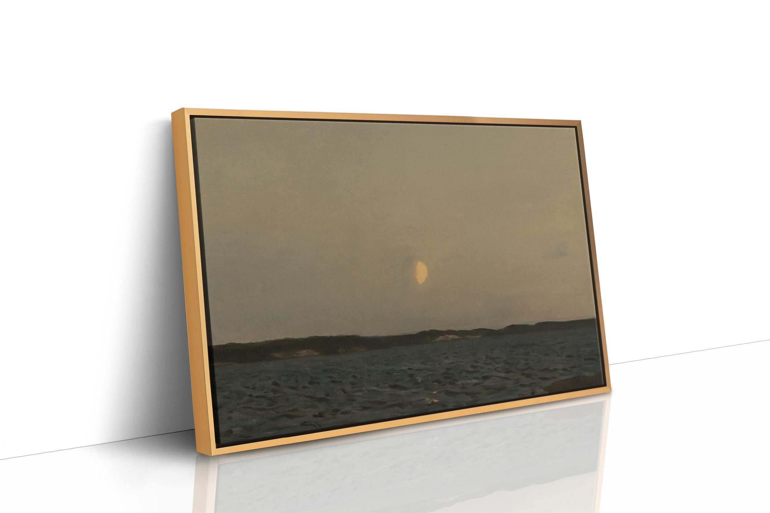 Moonrise Over Quiet Waters