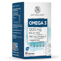 Naturalnest Omega 3 Fish Oil Softgels 30 Capsules