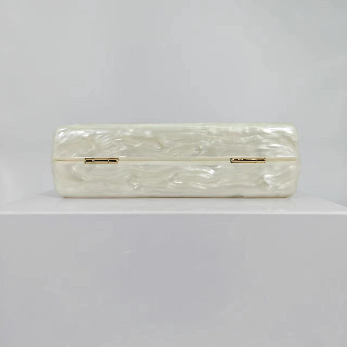 New luggage with acrylic personality, cute, simple, sweet, wedding banquet bag, one shoulder diagonal cross, fashionable woman