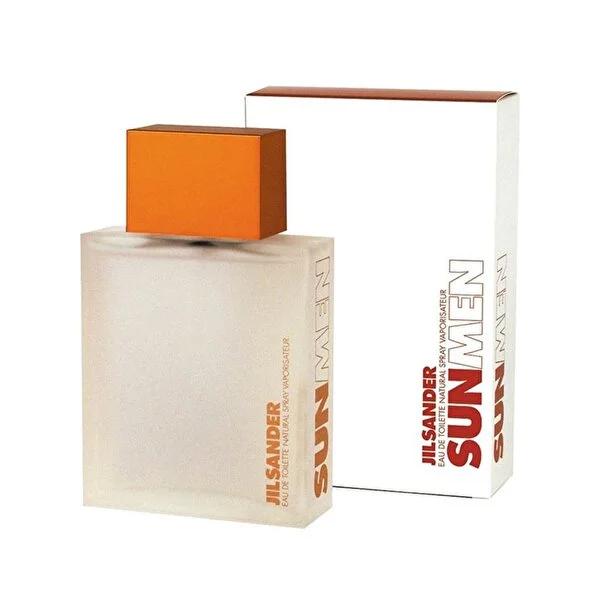 Jil Sander Sun EDT: Long-Lasting Amber & Oriental Fragrance for Men - Non-Phototoxic Summer Cologne, 125ml