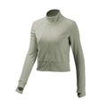 Olive Green Cropped Running Sport Coat