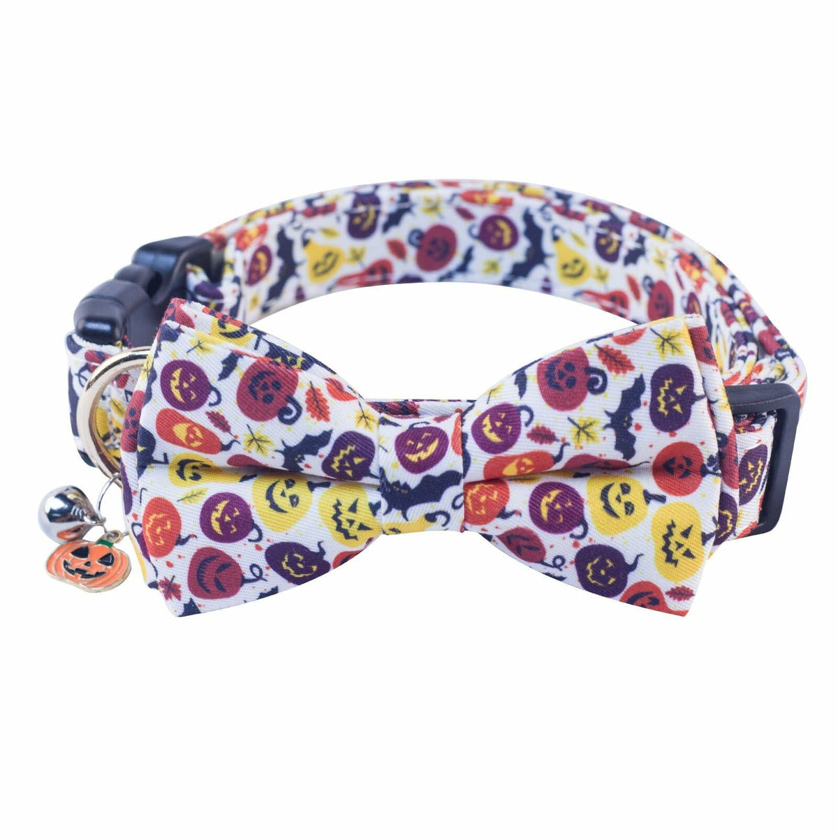 NISIYE Dog Bowtie Collar Soft Adjustable Blue with Metal Buckle for Pets