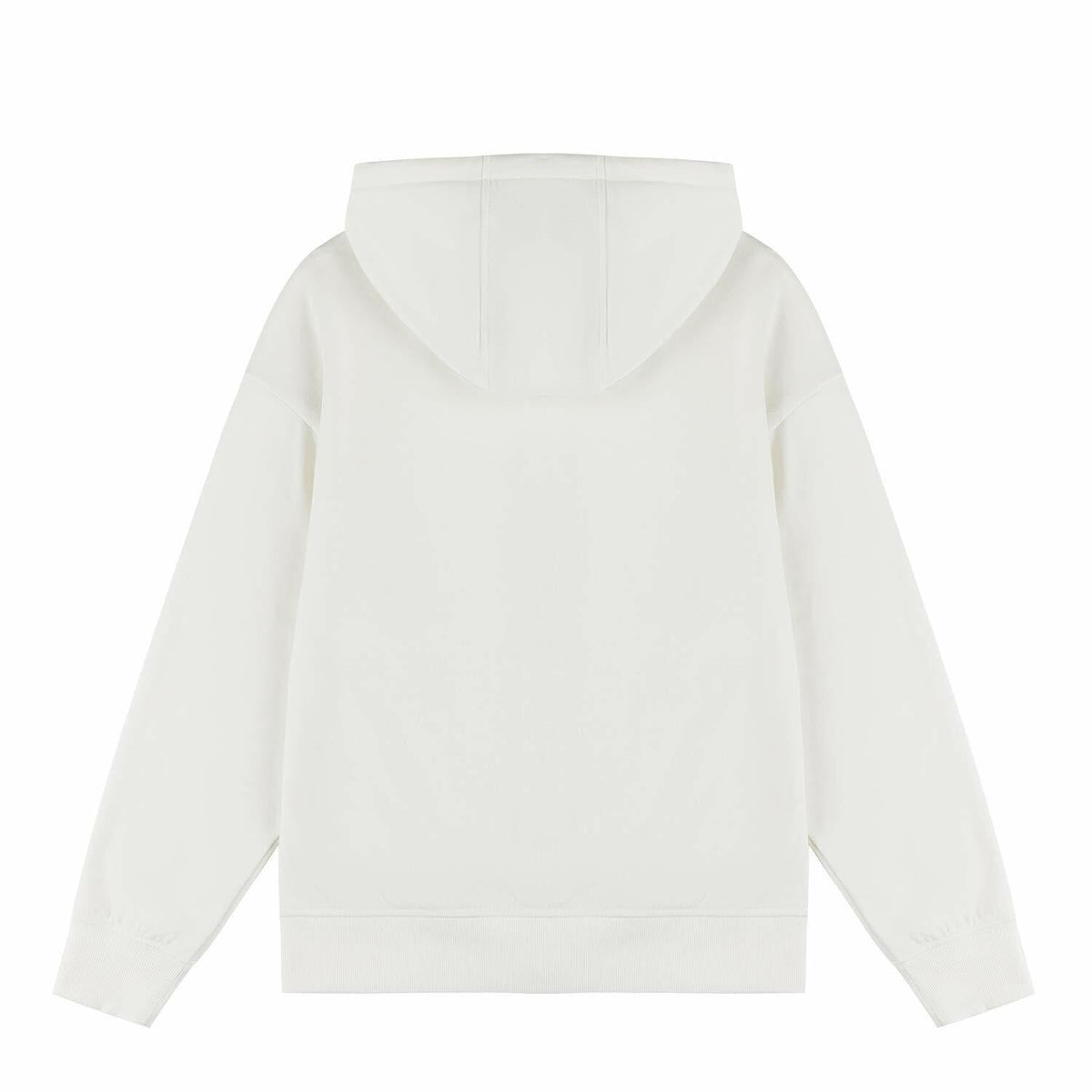 AMERICLOUD Women's Soft Brushed Fleece Zip Up Hoodie White XXL New