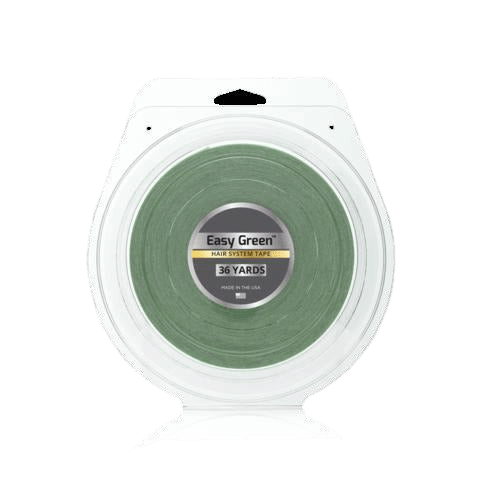 Walker Tape Easy Green Wig Tape Roll, 1 in x 36 yd