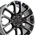 WHEELBLACK MACHINED22X9