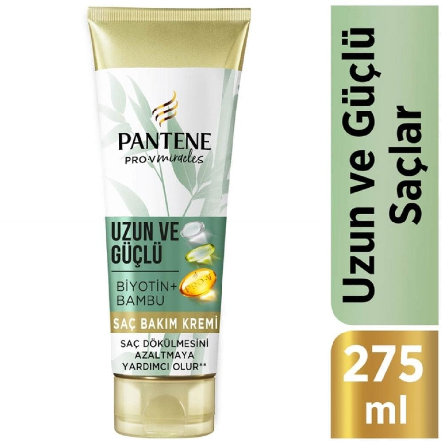 Pantene Biotin & Bamboo Hair Conditioner for Strength 275ml