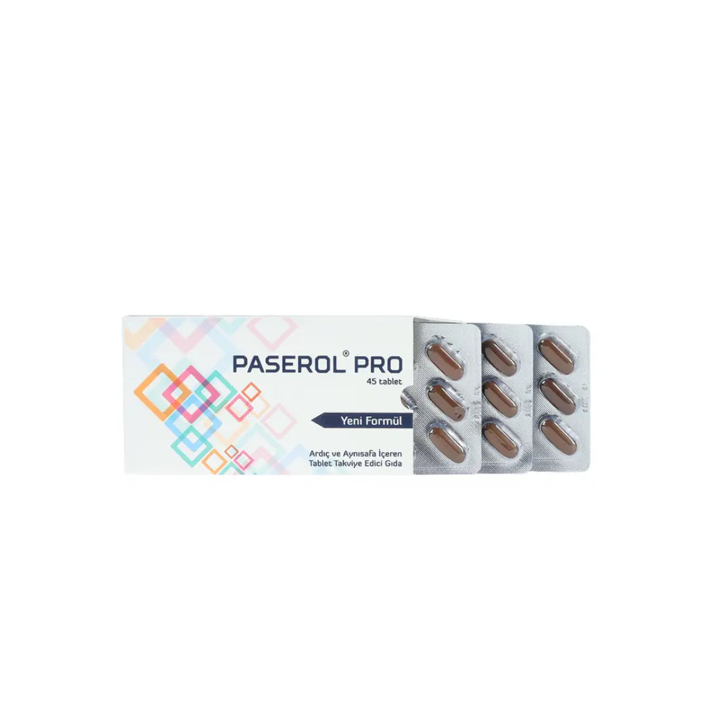 Eroglu Ilac Paserol Pro Dietary Supplement 45 Tablets