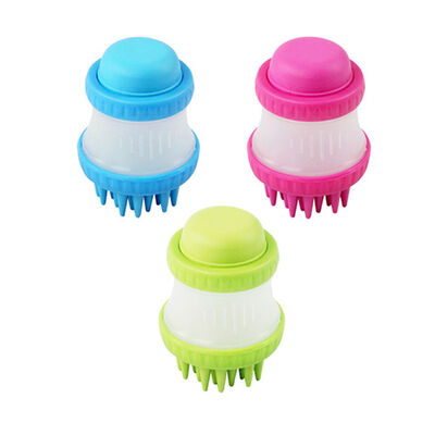 Pawise Plastic Pet Bath Brush for Cats and Dogs 11 cm
