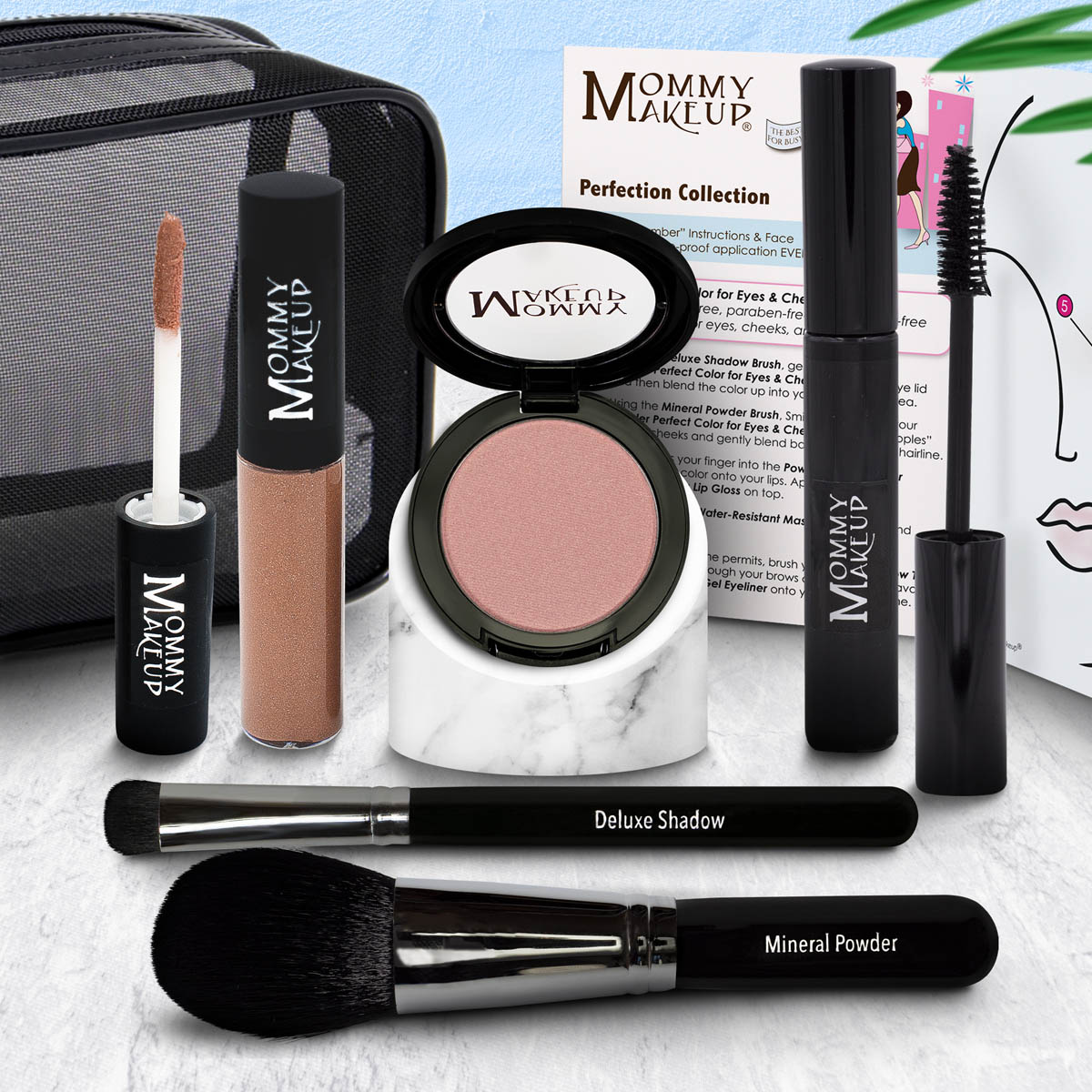 The Perfection Collection | Customizable, Talc-free, Silicone-free Makeup Set - Select Your Own Shades
