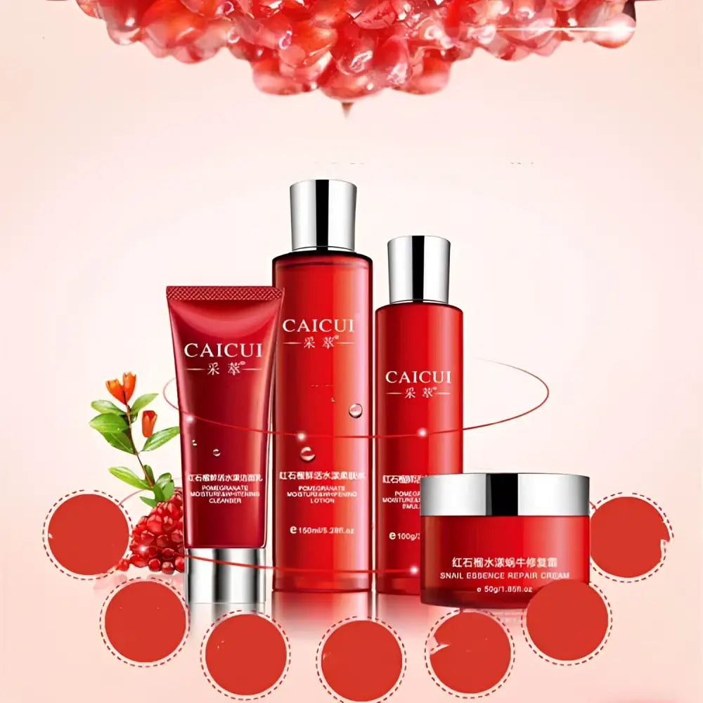 Pomegranate Set Moisturizing Cosmetics Skin Care