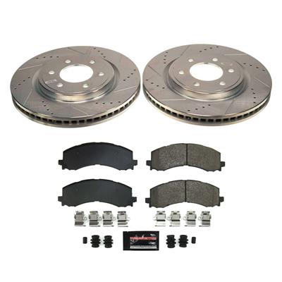 PowerStop Z23 Evolution Sport Brake Upgrade Kits - K8744
