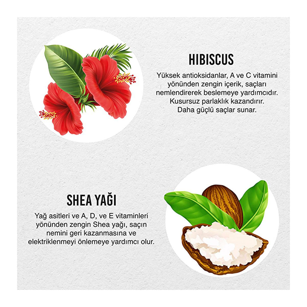 Urban Care Hibiscus & Shea Butter Hair Care Mask for Curly & Wavy Hair - Vegan, Paraben-Free, Nourishing & Moisturizing