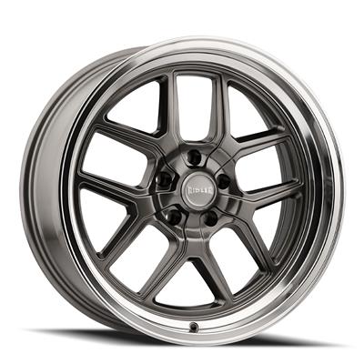 WHEEL ALUM POLISHED GRAY 17X8