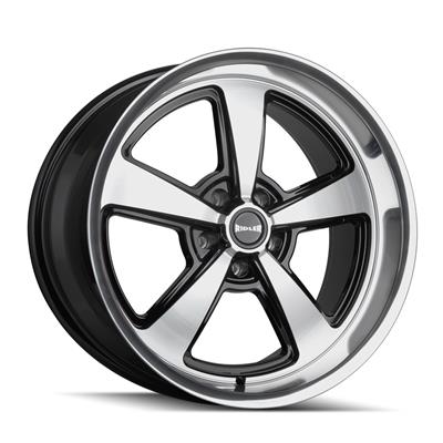 WHEEL ALUM GLOSS BLK 17X7