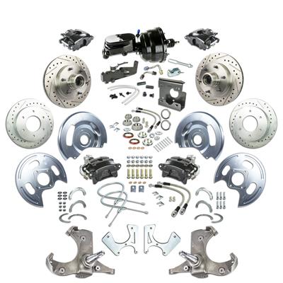 The Right Stuff Street Series Disc Brake Conversion Kits - TDC6756BY