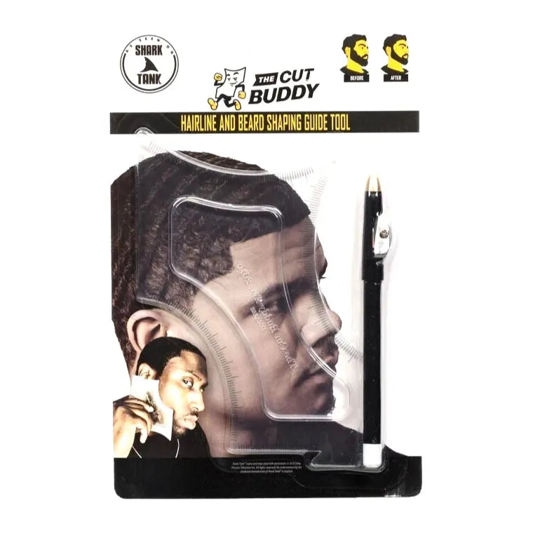 The Cut Buddy Barber Perfect Beard/Haircut Trim & Shave Guide