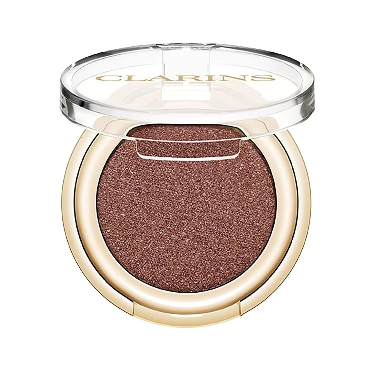 Clarins Ombre Skin Satin Mocha Single Eyeshadow: Long-Lasting Brown Eye Makeup, Versatile Mocha Shade, Smooth Satin Finish