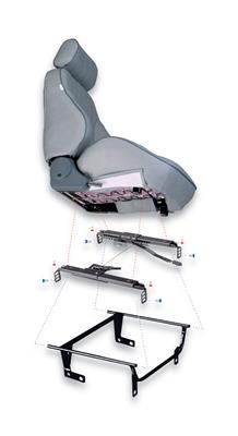 Procar Seat Adapter Brackets - 811208