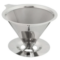 Stainless Steel Pour Over Coffee Filter with Stand